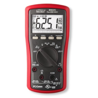multimetru digital, BRYMEN, BM2251, 60mV-0.6kV, 600&amp;micro;A-10A foto