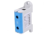 Conector de Șine 95mm2 albastru TS35 1x2