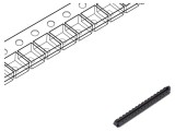 Conector PCB-PCB mamă PIN 80 0,5mm SS5 aurit SMT 1,5A SAMTEC