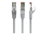 Gembird PP6U, CU, 2M , Patchcord RJ45 Cat6 UTP, 2m, Pure Copper, Gri
