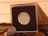 Lot 250 monede (150 straine / 100 romanesti) + 1 Mark 1881G (RARA, VF+ / EF-), Argint