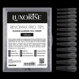 Tipsuri Reutilizabile REVOMAX PRO TIPS LUXORISE Russian Almond pentru Polygel si gel, 120 buc