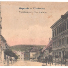 SV * Sighisoara * STRADA ASILULUI * 1923 * ceva mai rara !