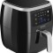 Friteuza cu aer fierbinte ECG AF 6000, 7 litri, 1800 W, 8 programe, control temperatura 30-200&deg;C