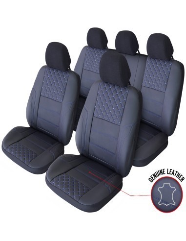 Set Huse Scaun Exclusive Leather Queen Negru Umb-B, Umbrella