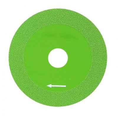 Disc de taiere cu diamant, 100 mm, Pentru sticla/marmura, Verde foto