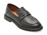 Cumpara ieftin Mocasini IMAGE negri, D380, din piele naturala
