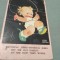CARTE POSTALA FELICITARE - 1938 CIRCULATA LA LUGOJ