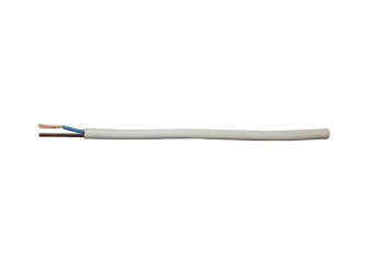 MYYUP 0.5 Cablu cupru 2 conductoare 0.5mmp, PVC, alb foto
