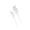 Cablu Date si Incarcare USB-A - Lightning XO Design NB156, 18W, 1m, Alb
