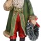 Statueta din rasini cu Mos Craciun LUP083