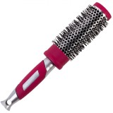 Perie Coafat Ceramică, Fucsia, Diametru 3.5 cm, Oem