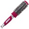 Perie Coafat Ceramică, Fucsia, Diametru 3.5 cm