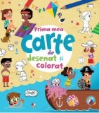 Prima mea carte de desenat si colorat/***