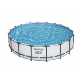 Set Piscina cu Cadru Metalic Bestway Steel Pro Max - 549 x 122 cm