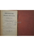 Alexandre Rally - Bibliographie franco-roumaine, 2 vol. (editia 1930)