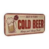 Decoratiune din metal cu COLD BEER NU-29, Ornamentale