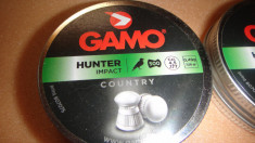 1.000 alice pelete 4.5 mm - GAMO HUNTER - 0.49 gr. + briceag buton stiletto foto