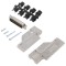 Conector D-Sub 25 pini tată 90&deg;