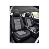 Huse scaune auto universale premium cu bancheta spate fractionata negru gri Cod: F3001-P2 Automotive TrustedCars