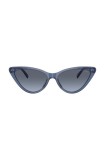 Michael Kors ochelari de soare femei, culoarea albastru marin