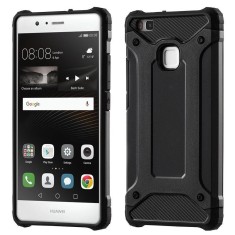 Husa Huawei P9 Lite G9 Lite Techsuit Hybrid Armor, negru foto