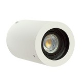 Corp iluminat montaj perete soclu gu10 rotund alb, V-TAC