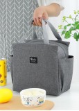Geanta TermoIzolanta pentru Alimente sau Bauturi Ideala pentru Vacanta si Calatorii Gri