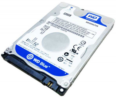 69. Hard Disk Laptop WD Scorpio Blue WD3200BEVT 320GB, 5400rpm, 8 MB, SATA 2 foto