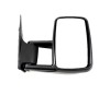 Oglinda usa exterioara Mercedes Sprinter 208-414, 01.1995-2006, partea Dreapta, ajustabil manual; carcasa neagra; sticla convexa; lung, Aftermarket