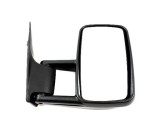 Oglinda usa exterioara Mercedes Sprinter 208-414, 01.1995-2006, partea Dreapta, ajustabil manual; carcasa neagra; sticla convexa; lung, Aftermarket
