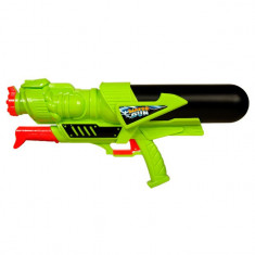 Pistol cu apa pentru copii, Verde/Negru, 38x5x12 cm, Plastic, 3 ani +
