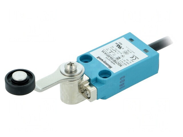 Limitator cursă manetă 40mm cu rolă plastic 18mm 10A