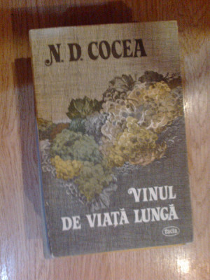 g1 Vinul de viata lunga - N. D. Cocea foto