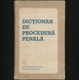 DICȚIONAR DE PROCEDURĂ PENALĂ - EDITURA ȘTIINȚIFICĂ