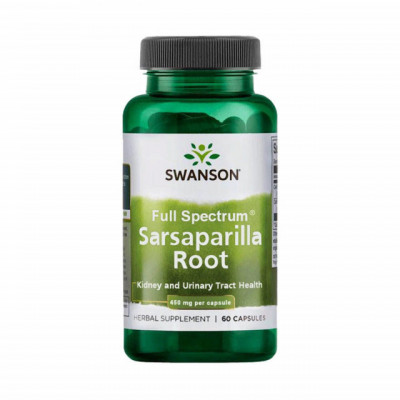 Sarsaparilla Root ( Urinary Tract Health) 450 miligrame 60 capsule Swanson foto