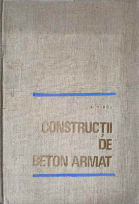 CONSTRUCTII DE BETON ARMAT-A. MIHUL foto