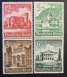 Germania (Deutsches Reich 1941) Bloc de 4 Timbre "Winterhilfswerk 1941" (3+2Pf p&acirc;nă la 12+6Pf, MINT / Neștampilate) CLK1