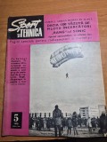 revista sport si tehnica mai 1970 - dacia 1300 vazuta de pilotii de incercari,aviatia,motoreta mobra 50-motorul,avionul IAR-822