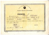 QW13 11 - 1981 - diploma - clasa 4 - Scoala generala nr 1 - Bucuresti