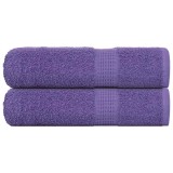 Gossi prosoape de baie, frogn, 2 buc., violet, 100x150 cm, 360 g/m2