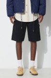 Dickies pantaloni scurti din bumbac Duck Canvas culoarea negru, DK0A4XNG