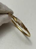 BRATARA AUR 14K - Model Bangle - Grecia - 8.6g. - Vintage !