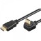Cablu Hdmi 270 grade 2m v1.4 Ethernet 3D Goobay