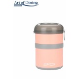 Caserola TERMICA DUBLA 920 ML, LOCA, ROZ, Heinner