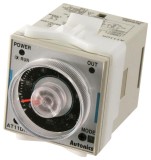 Timer electronic universal 0,05s-100h DPDT 250VAC/5A,30VDC/5A Ualim: 100-240VAC