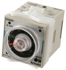 Timer electronic universal 0,05s-100h DPDT 250VAC/5A,30VDC/5A Ualim: 100-240VAC