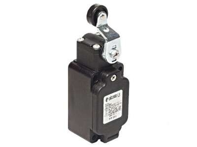 Limitator cursă manetă cu rolă din plastic &amp;Oslash;20mm 10A foto