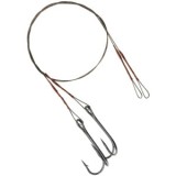 Montura Mikado Cu Vartej Si Ancora Dubla, 25cm, 10kg, Brown, 2buc/plic, Berkley