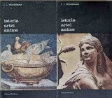 Istoria Artei Antice Vol. 1-2, J.J. Winckelmann, Meridiane 1984, Biblioteca de Arta, Romana, Arta, Album, Paperback